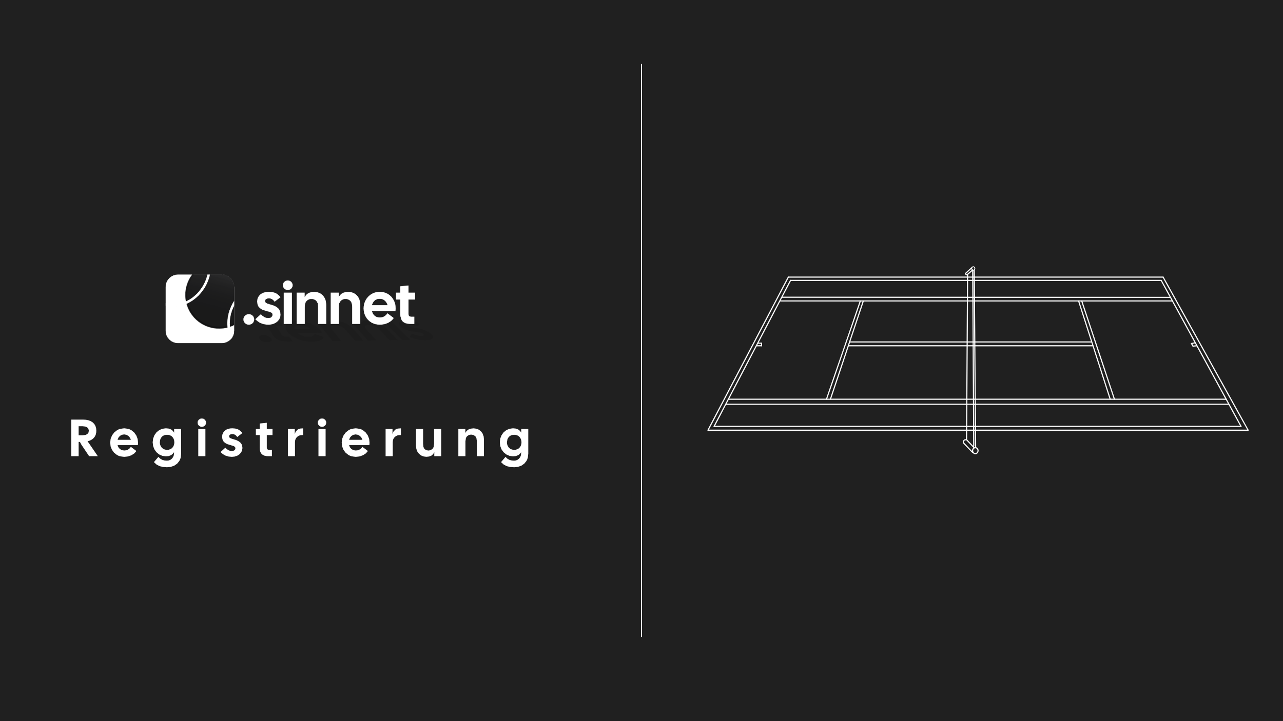 Registrierung – Verein oder Spieler